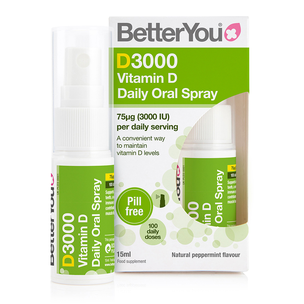 BetterYou Vitamin D Spray 3000 15ml